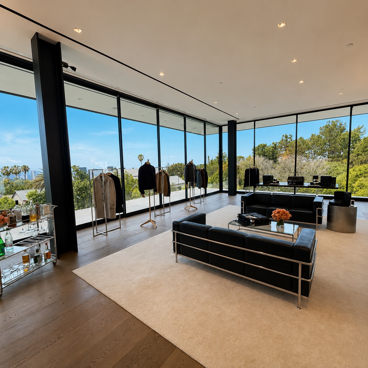 PRADA FW26, served properly — Hollywood Hills, CA