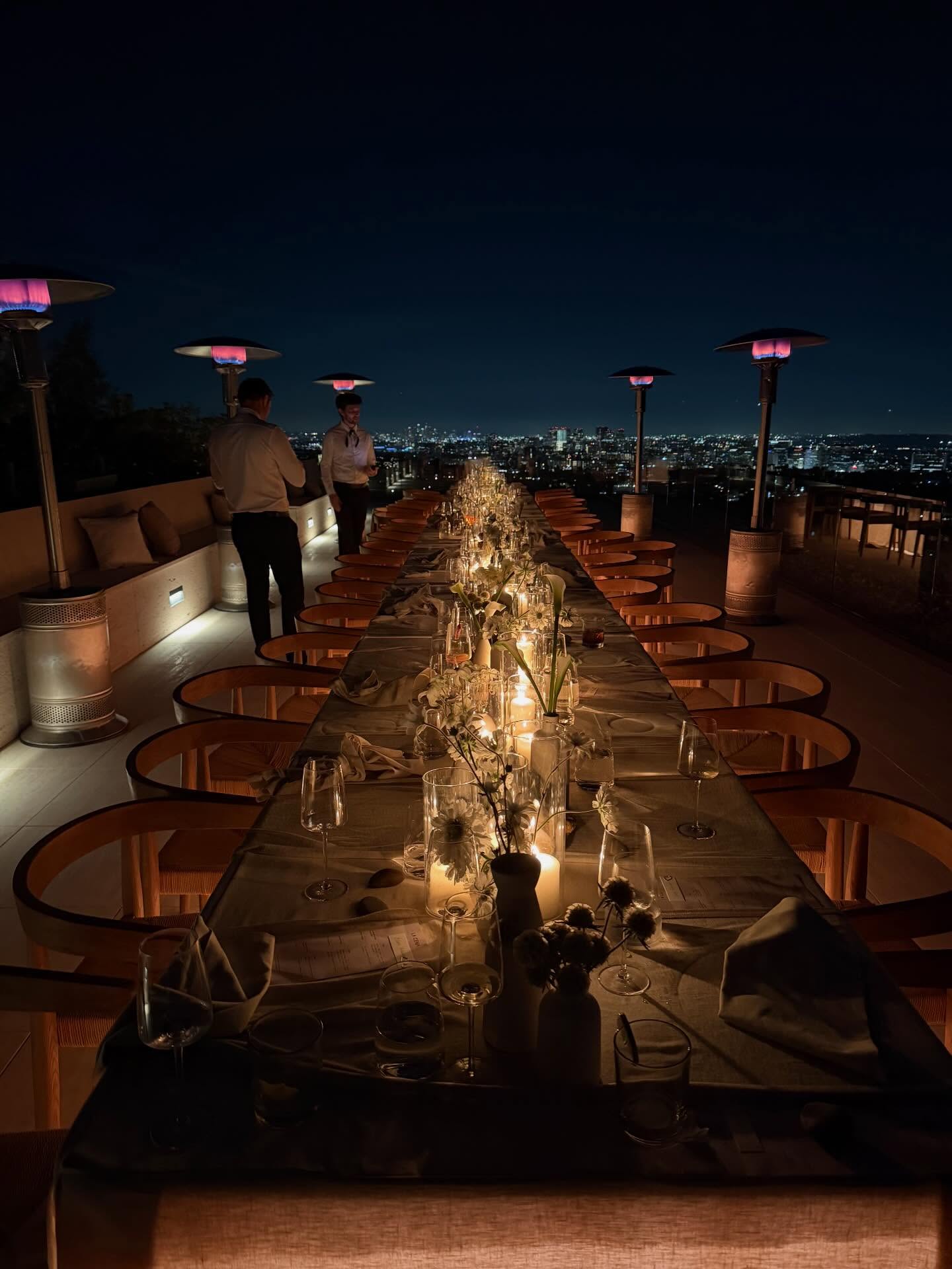 A celebrity-studded dinner above the city with designer Falconeri — detail 1