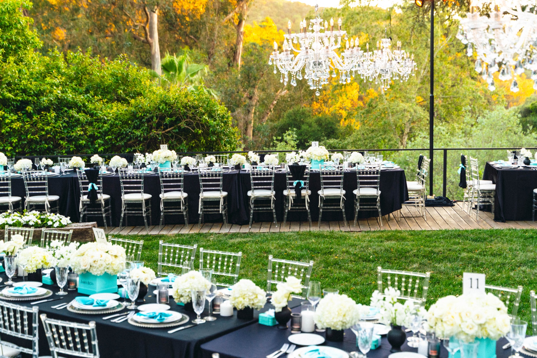 A Tiffany-themed birthday event — Beverly Hills, CA