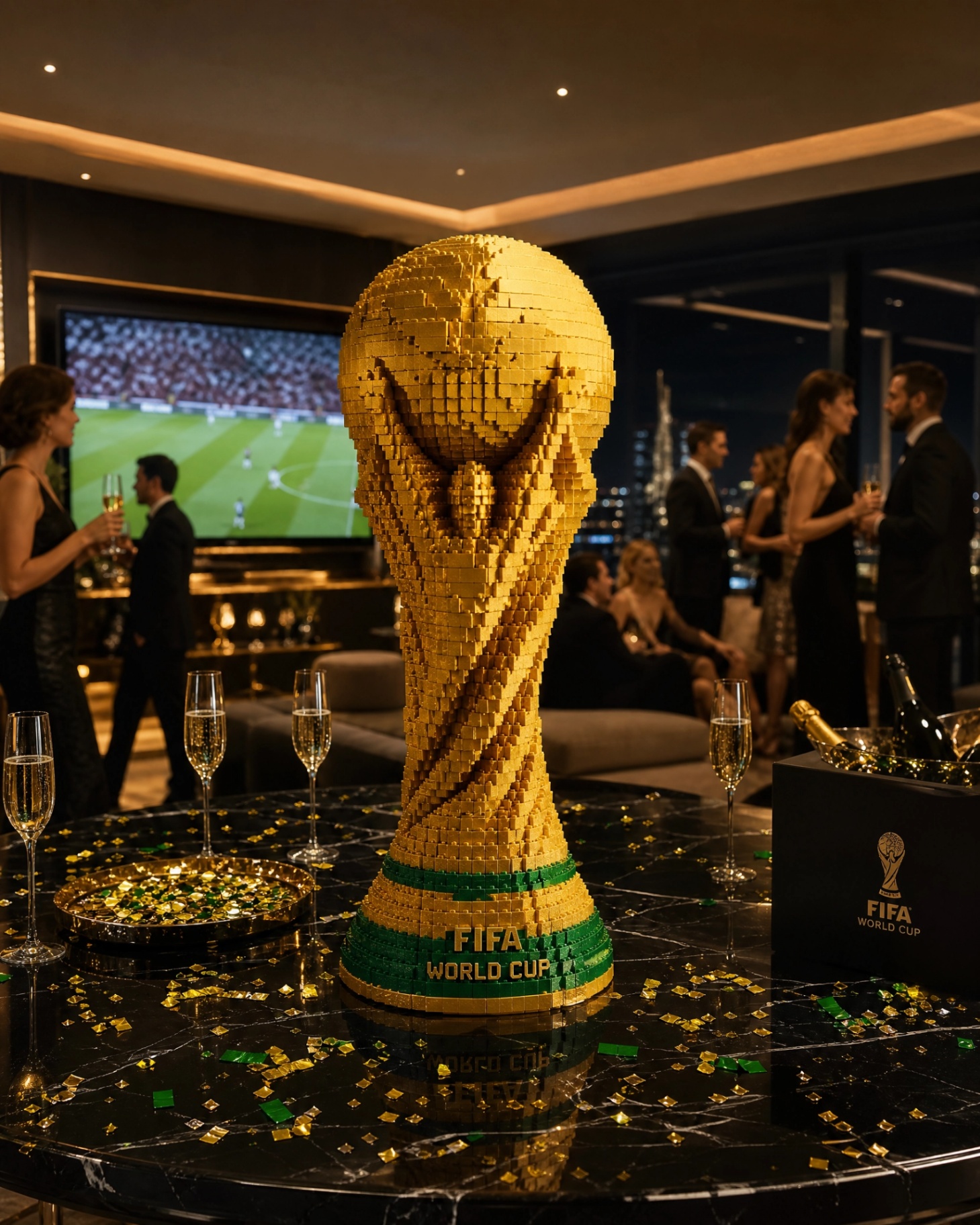 A Private FIFA World Cup Viewing Party, Elevated